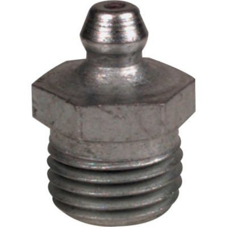 ORS NASCO Alemite Hydraulic Fittings, Straight, 7/8 in, Male/Male, 1/4 in PTF - 1627-B